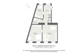 Grundriss, Schematische Darstellung - Nähe Landstraßer Hauptstraße & U3! Schöne 2‑Zimmer-Wohnung mit bester Infrastruktur