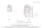 Grundriss Haus 2 / Top1, Erdgeschoss / Obergeschoss / Schematische Darstellung - Eleganter Wohntraum an der Donau
