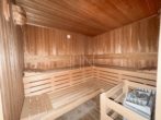 Kellerraum: Sauna - Einfamilienhaus mit Pool, Wellness & großem Garten in Hennersdorf