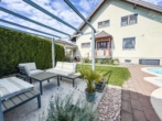 Außenansicht - Einfamilienhaus mit Pool, Wellness & großem Garten in Hennersdorf