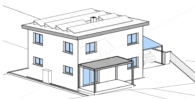 3D-Darstellung - Mietkauf! Sonniges Einfamilienhaus auf dem neuesten Energiestandard