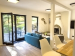 Wohnbereich - PRIVATE Lodges – TOP 1 – “Kamin Lodge”
