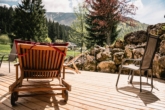 Terrasse - PRIVATE Lodges – TOP 1 – “Kamin Lodge”