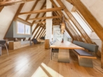 Essbereich - ALPENBLICK | Außergewöhnliches 125m² Loft im Dachgeschoss